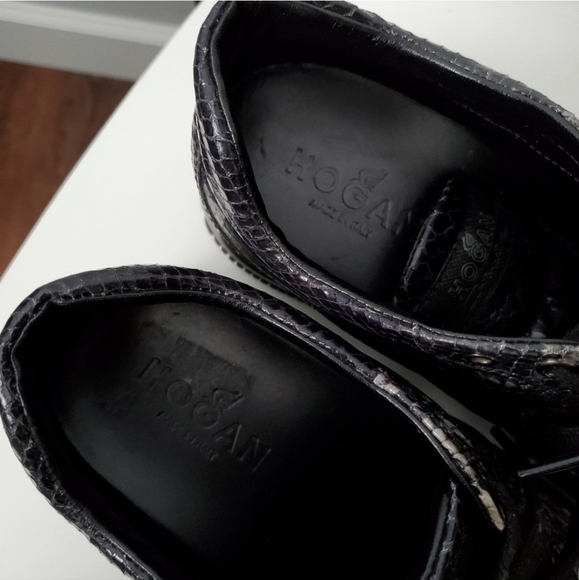 Hogan designer  interactive platform sneakers - Picture 3 of 9